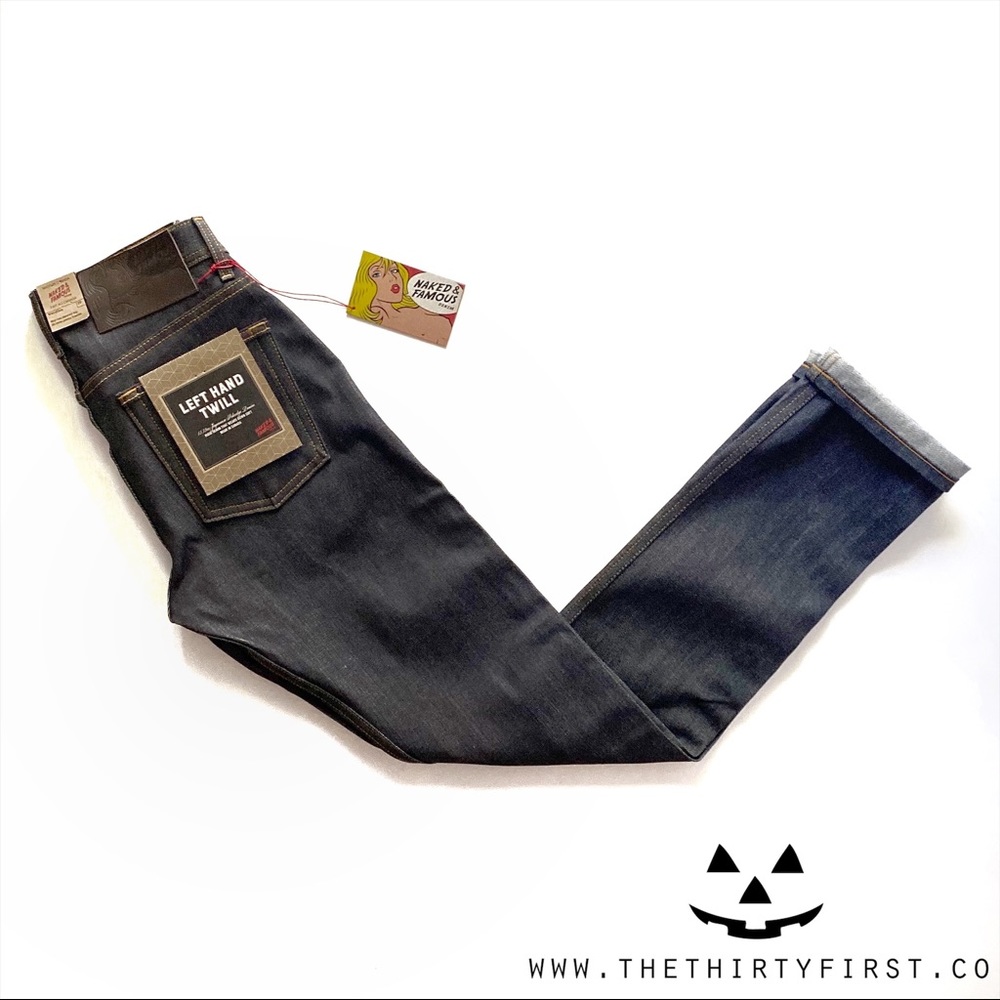 NWT Naked & Famous Weird Guy Left Hand Twill Denim - Picture 3 of 13